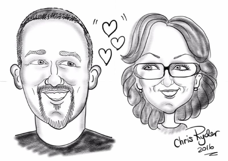 chris caricaturist